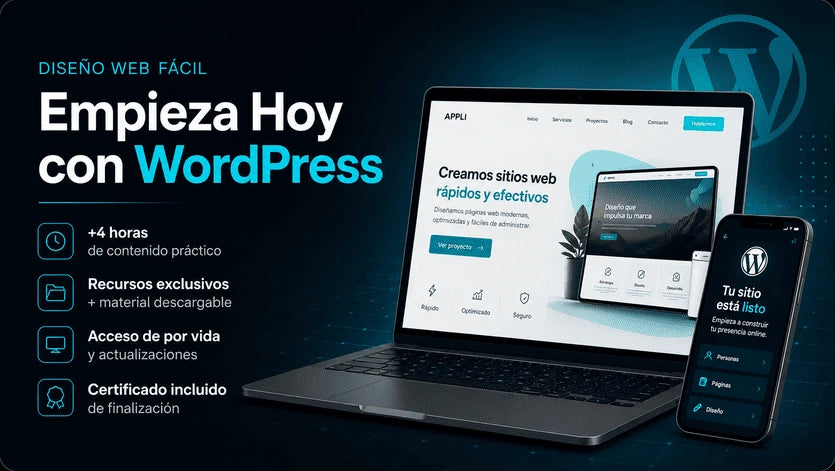 Diseño Web Fácil: Empieza Hoy con WordPress y Divi